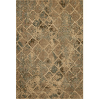 Heritage 9376 Ivory/Blue Trellis Area Rug, Size - 7'7" x 7'7"RO