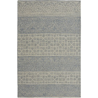 Hudson 2467 Blue/Grey Mosaic Area Rug, Size - 2'3" x 8' Runner