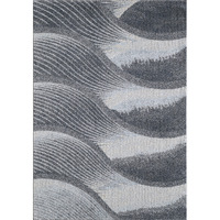 Illusions 6223 Grey/Blue Breeze Area Rug, Size - 6'7" x 9'6"