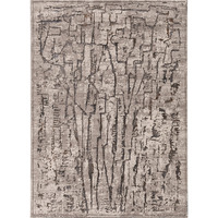 Inspire 7506 Grey Expressions Area Rug, Size - 2'2" x 6'11" Runner