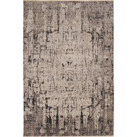 Karina 8253 Ivory/Grey Palette Area Rug, Size - 3'11" x 5'5"