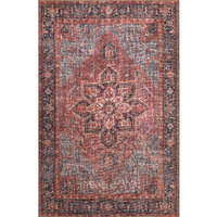 London 4805 Red Anna Area Rug, Size - 7'6" x 9'6"