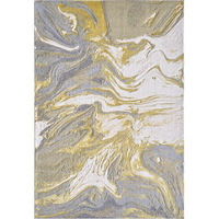 Luna 7149 Ivory/Blue Illusions Area Rug, Size - 6'7" x 9'6"
