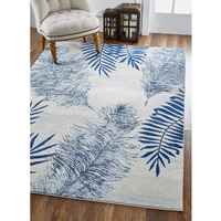 Stella 6266 Ivory/Navy Fauna Area Rug, Size - 5'3" x 7'7"