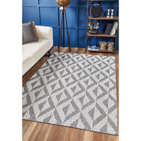 Terrace 6759 Grey Illusion Area Rug, Size - 2'7" x 7'9" Runner