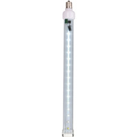 12" Pure White C9 LED SnowFall Tube 5Pk
