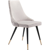 Piccolo Dining Chair (Set of 2) Gray
