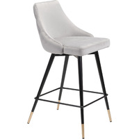 Piccolo Counter Stool Gray