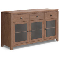 Cosmopolitan SOLID WOOD 54 in Wide Sideboard Buffet