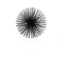 Erizo Spiked Medium Black Sphere