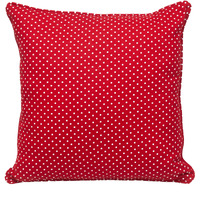 Parkland Collection Transitional Checkered White 18" x 18" Pillow