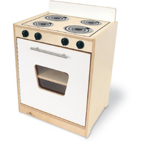 Contemporary Stove - White
