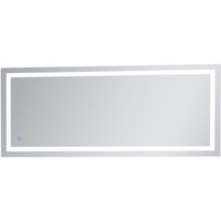 Helios 30in x 72in Hardwired LED mirror with touch sensor and color changing temperature 3000K/4200K/6400K