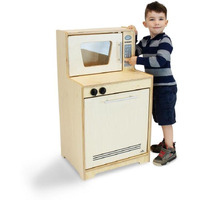 Microwave And Dishwasher: Natural Doors