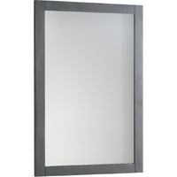Fresca Manchester Regal 20" Gray Wood Veneer Traditional Bathroom Mirror