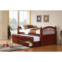 Coastal Chestnut Twin Daybed