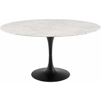 Lippa 60" Round Artificial Marble Dining Table