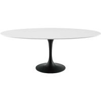 Lippa 78" Oval Wood Dining Table