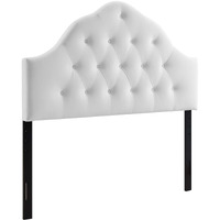 Sovereign Queen Diamond Tufted Performance Velvet Headboard
