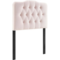 Annabel Twin Diamond Tufted Performance Velvet Headboard