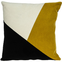 Parkland Collection Lineo Contemporary Multicolor Pillow Cover With Poly Insert
