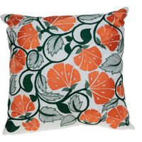 Parkland Collection Cassidy Accent White Pillow Cover With Poly Insert