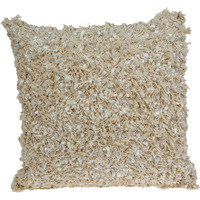 Parkland Collection Tria Bohemian Beige Pillow Cover With Poly Insert
