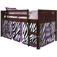 CIRCLES LOW LOFT CAPPUCCINO W/ZEBRA TENT KIT