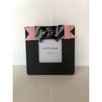 MDF FRAME-BLACK/PINK