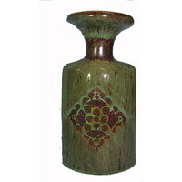 CERAMIC CANDLE HDR-GREEN