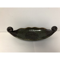 CERAMIC BOWL-GREEN