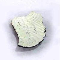 CAST IRON AGED WING DISH 7"
