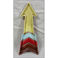 CERAMIC PLATE 11" ARROW