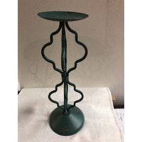 METAL PILLAR CANDLE HOLDER