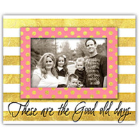MDF gold picture frame