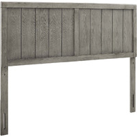 Robbie King Wood Headboard - Gray