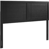 Archie Full Wood Headboard - Black