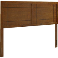 Archie King Wood Headboard - Walnut