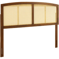 Halcyon Cane Full Headboard - Walnut