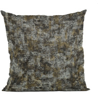 Plutus Twilight Hidden Island Velvet With Foil Printing On Top Luxury Throw Pillow - Double sided  16" x 16"