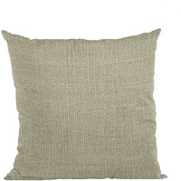 Plutus Travertine Wall Textured Solid, With Open Weave. Luxury Throw Pillow - Double sided  20" x 30" Queen