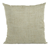 Plutus Flax Wall Textured Solid, With Open Weave. Luxury Throw Pillow - Double sided  20" x 30" Queen