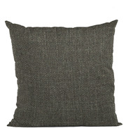 Plutus Mascara Wall Textured Solid, With Open Weave. Luxury Throw Pillow - Double sided  12" x 20"