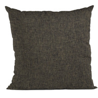 Plutus Espresso Waffle Textured Solid, Sort Of A Waffle Texture Luxury Throw Pillow - Double sided  20" x 30" Queen
