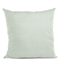 Plutus Baby Blue Solid Shiny Velvet Luxury Throw Pillow - Double sided  20" x 36" King