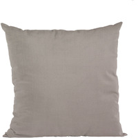 Plutus Dark Brown Solid Shiny Velvet Luxury Throw Pillow - Double sided  16" x 16"