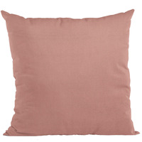 Plutus Baby Pink Solid Shiny Velvet Luxury Throw Pillow - Double sided  26" x 26"