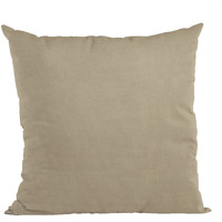 Plutus Brown Solid Shiny Velvet Luxury Throw Pillow - Double sided  20" x 26" Standard