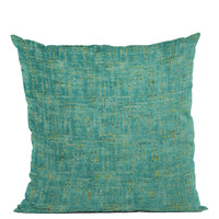 Plutus Tourmaline New Planet Cut Velvet Luxury Throw Pillow - Double sided  24" x 24"