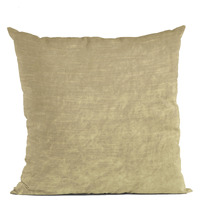 Plutus Golden Lux Velvet Shiny Velvet Luxury Throw Pillow - Double sided  18" x 18"